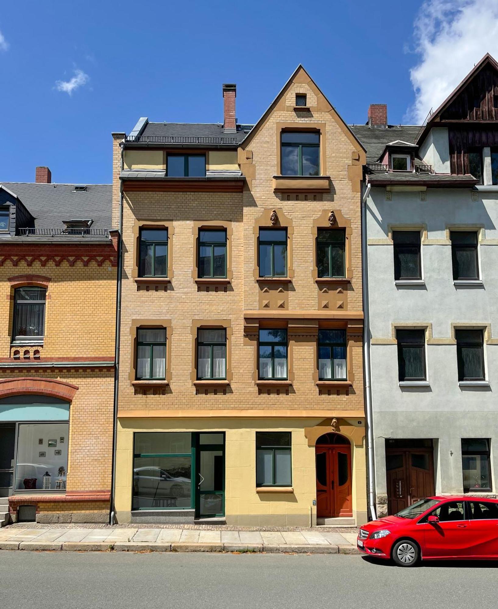 Familienwohnung Im Vogtland 伦根费尔德 外观 照片